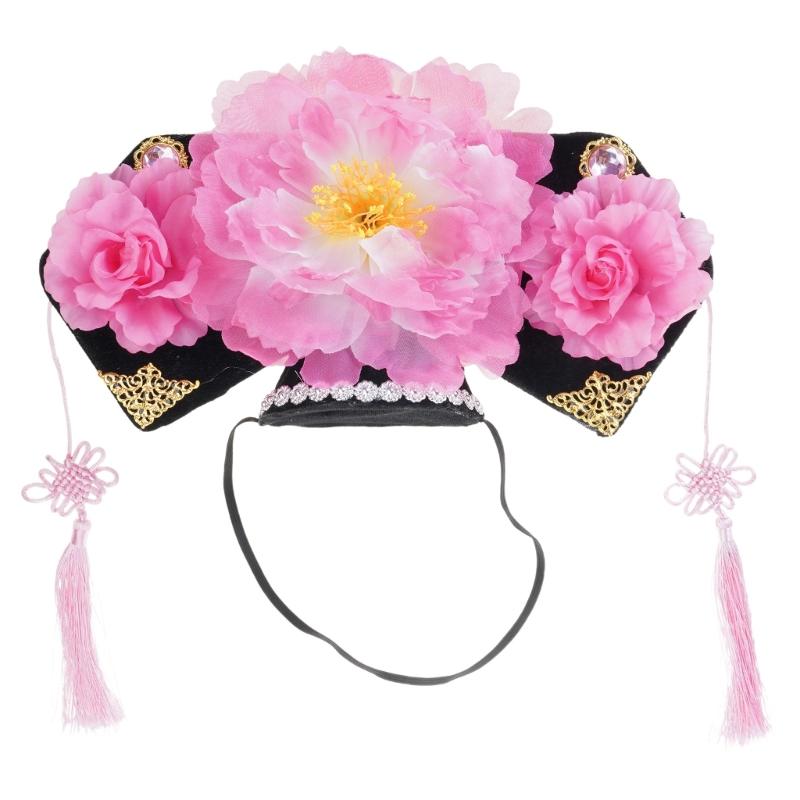 Women Hairbands Stage Princess Traditional Costume Headwear Photo Props