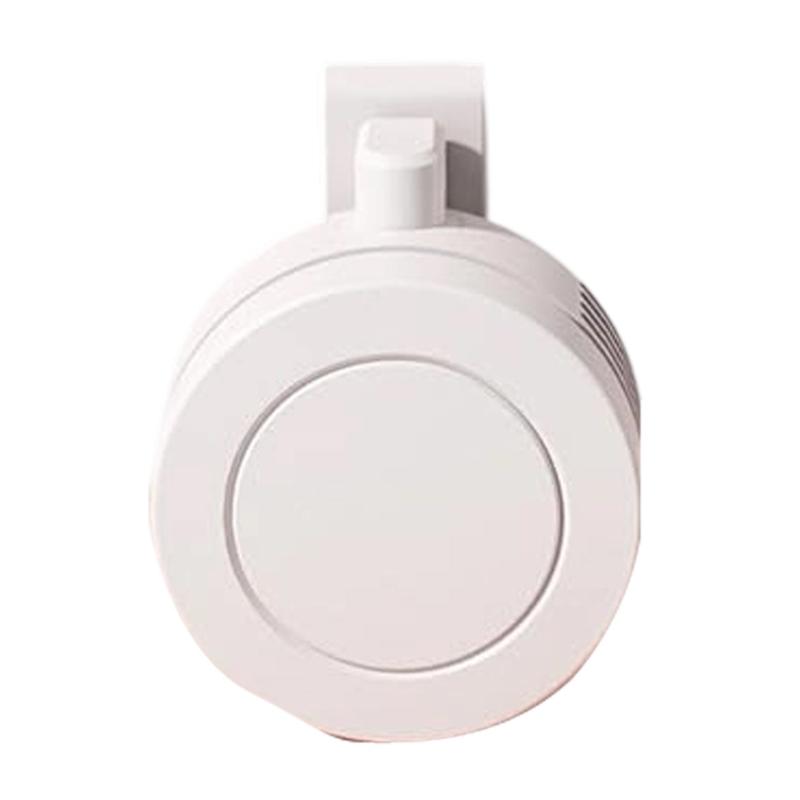 Small Clip Fan Portable Mini Bladeless Fan Clip On 3 Speed Mini Waist Clip Cooling Fan for Outdoor Travel Office