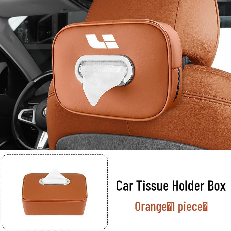 Compatible Car Tissue Holder for Ideal L6/L7/L8 Pro/L9/MEGAONE Armrest Box - Pull-Out Interior Storage