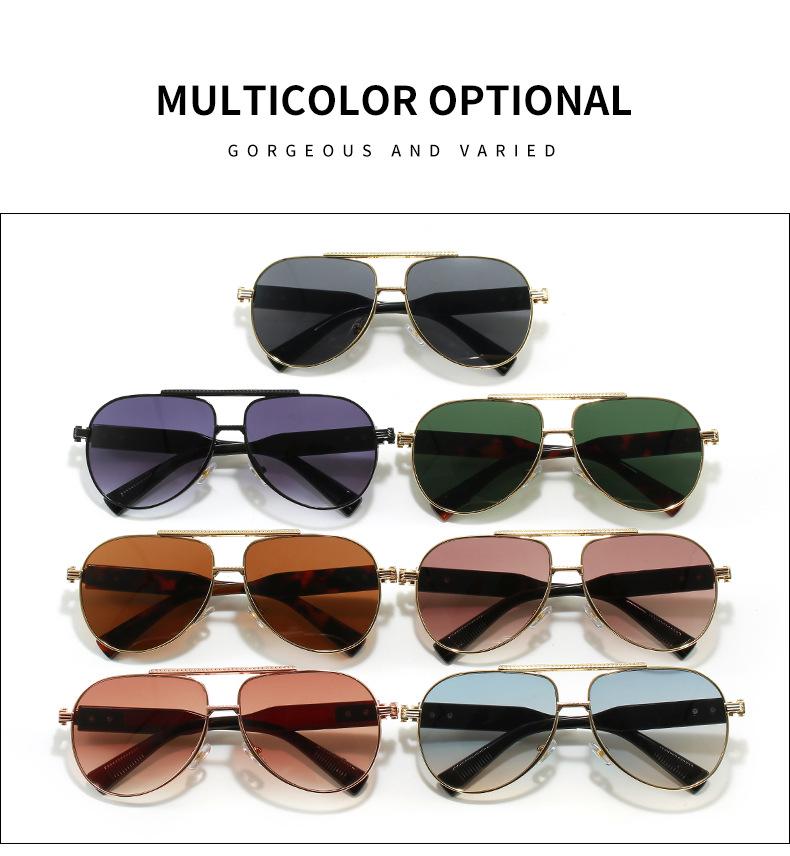 2025 Aviator Frog Mirror Fashion Sunglasses - High-End Feel