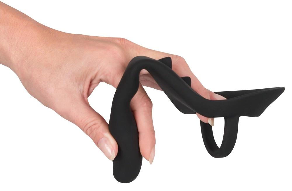 Black Velvets P-Spot Cock Ring