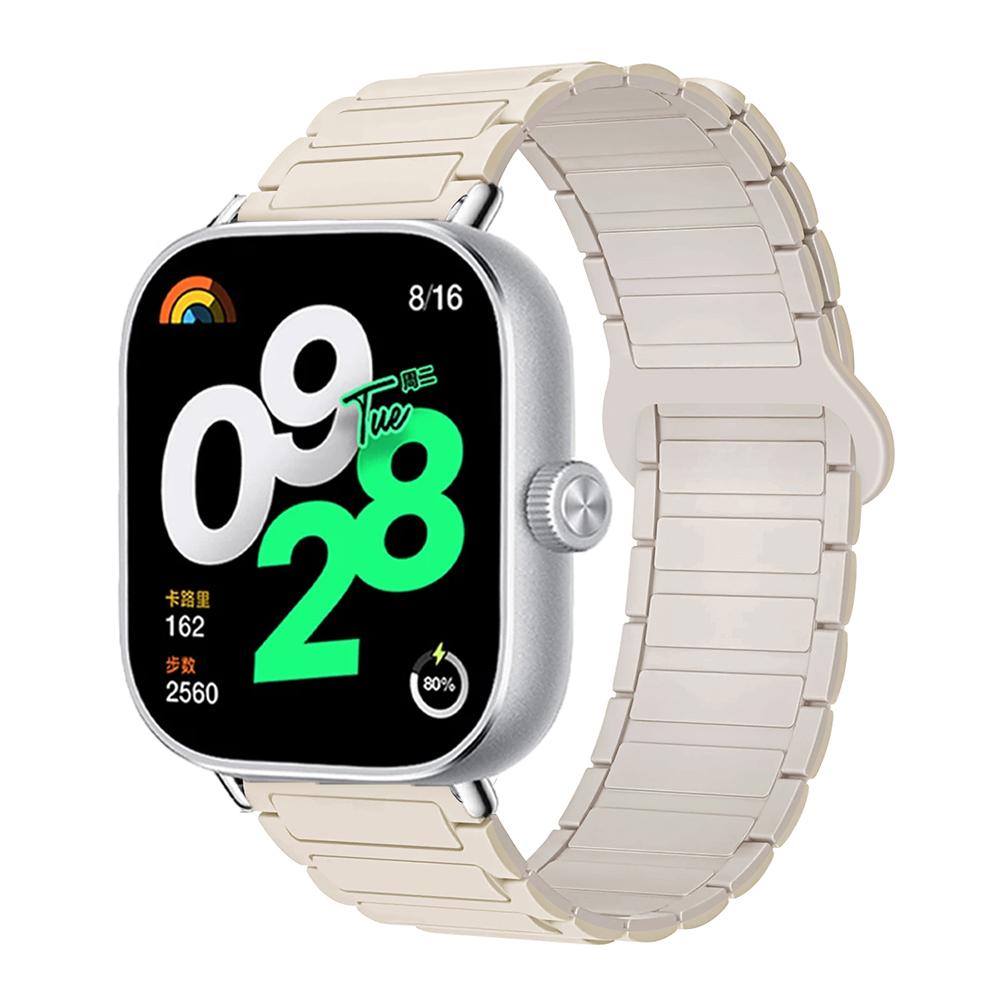 Magnetický náramek pro řemínek Redmi Watch 4 Silikonové pásky pro Xiaomi Mi Band 8 9 pro Řemínek k hodinkám Vyměnitelné příslušenství Correa