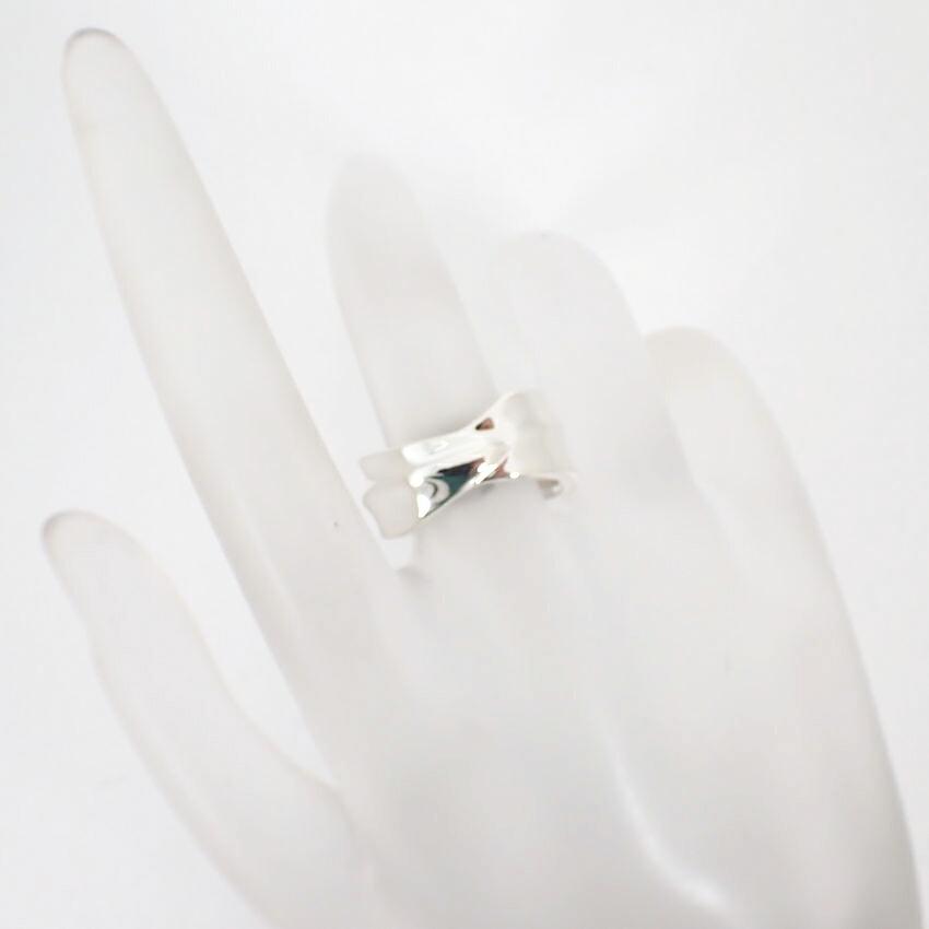 [Used] TIFFANY 925 Leaf Ring / Size 10 / J62-8