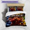 Ronaldo's Devil's Arrival Bedding Set, Breathable Duvet Cover with Pillowcases, Soft Bed Linen for Bedroom Home Decoration, Perfect Festival Birthday 