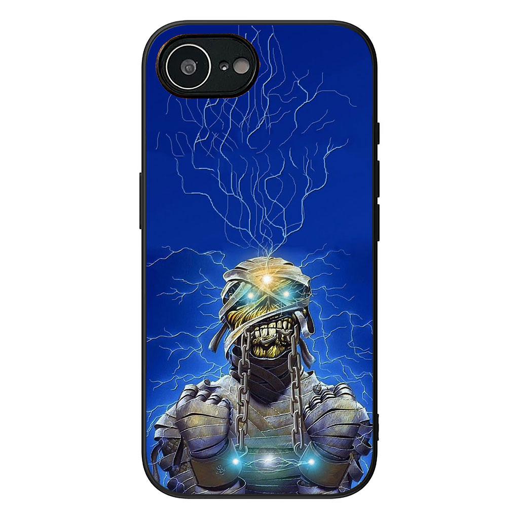 Cover for Samsung Galaxy S25 S24 S22 S23 FE Ultra Plus A56 A05 A06 A15 A16 A55 S7 Edge + Case Poster I-Irons M-Rocks M-Maidens
