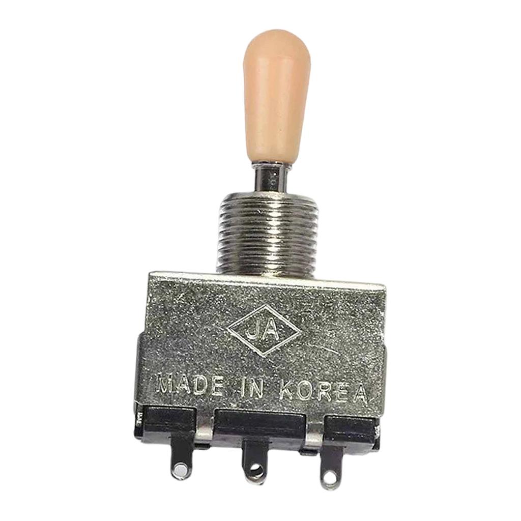 Enclosed 3 Way Guitar Toggle Switch Pickup Selector Switch Replacement Part for LP Electric Guitar Musical Instrument Accessorie