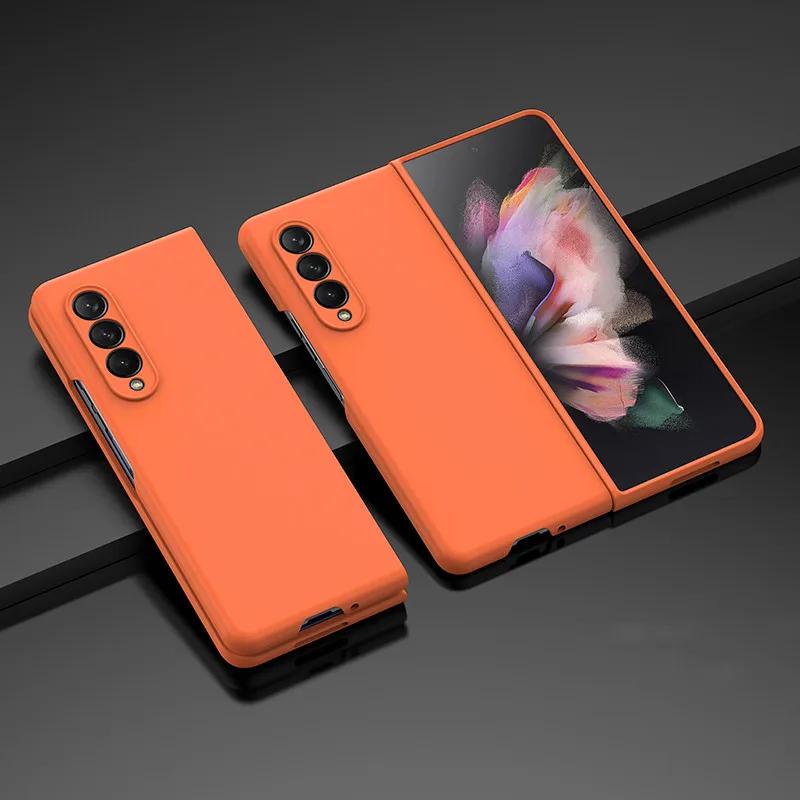 Plain PC Protection Cover Case for Samsung Galaxy Z Fold7 Fold4 fold6 Fold 7 6 4 5 5G fold5 Fold3 fold2 Fold 3 2 Phone Bag Coque