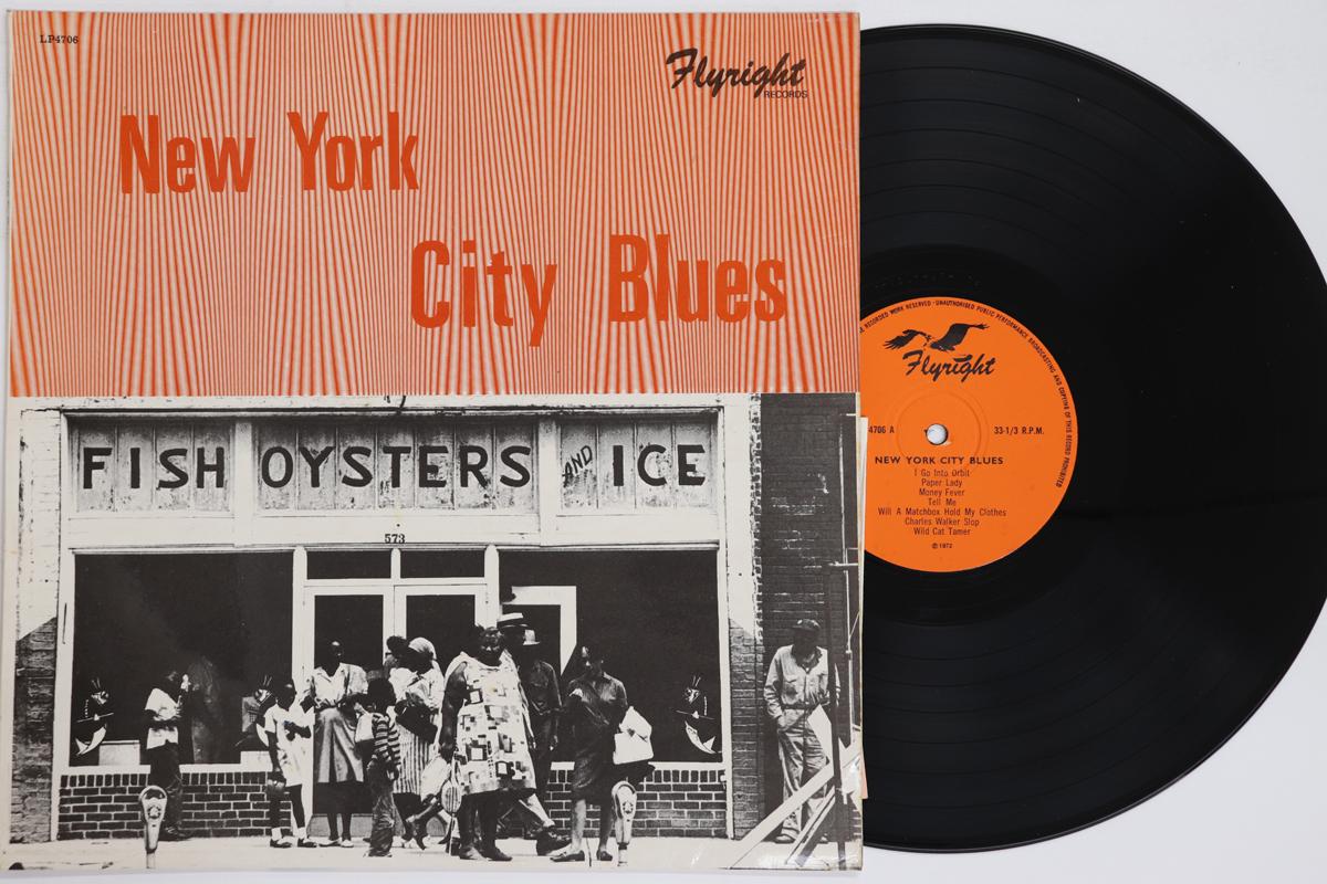 

LP Record VARIOUS New York City Blues LP4706 FLYRIGHT 1973 UK Blues Used