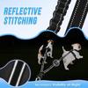 1.6ft Dual Dog Leash Attachment Double Leads for Small To Large Dogs Adjustable Shock Absorbing Bungee Pet Training Leash