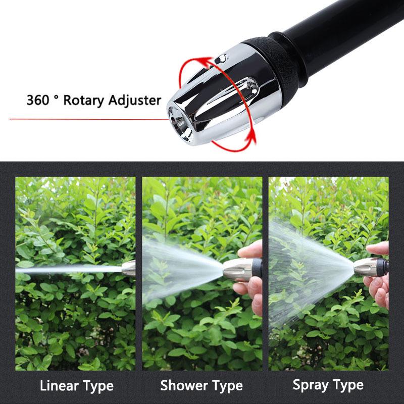 High-Pressure Black Foam Spray Gun for Watering and Car Wash
