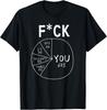 FCK You Pie Chart Cool Humorous Funny Saying T-Shirt