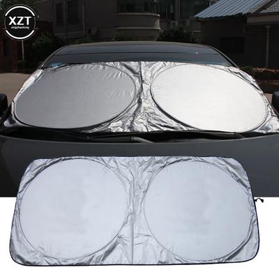 150x70CM Univerzální UV ochranný štít Přední Zadní Okno Automobilu Sluneční clona Clona Sluneční clona Kryt čelního skla Auto Auto Anti Snow