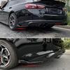 For VW Golf Mk8 MK7 MK7.5 MK6 MK5 GTI GTD GTE R R-LINE 2Pcs Rear Bumper Lip Wrap Angle Diffuser Splitter Canard Spoiler