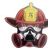 Creative Firefighter Helmet Light with USB for Playroom Decor