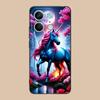 Fantasy Unicorn Mobile Phone Case for POCO F7 F6 F5 F4 F3 F2 Pro GT C75 C71 C65 C61 C40 Pro Ultra Colorful Printing Cover Cover
