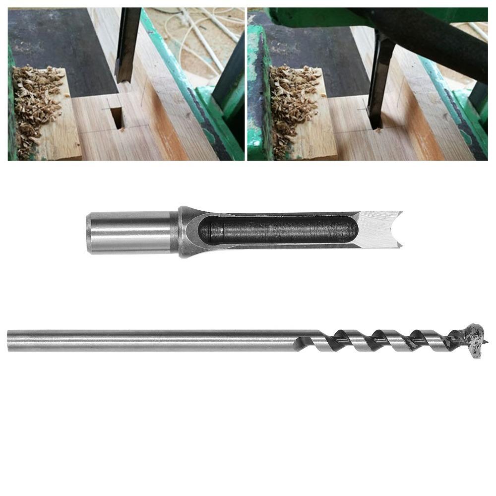 Alloy Steel Mortiser Drill Bit Hollow Mortising Chisel For Woodworking