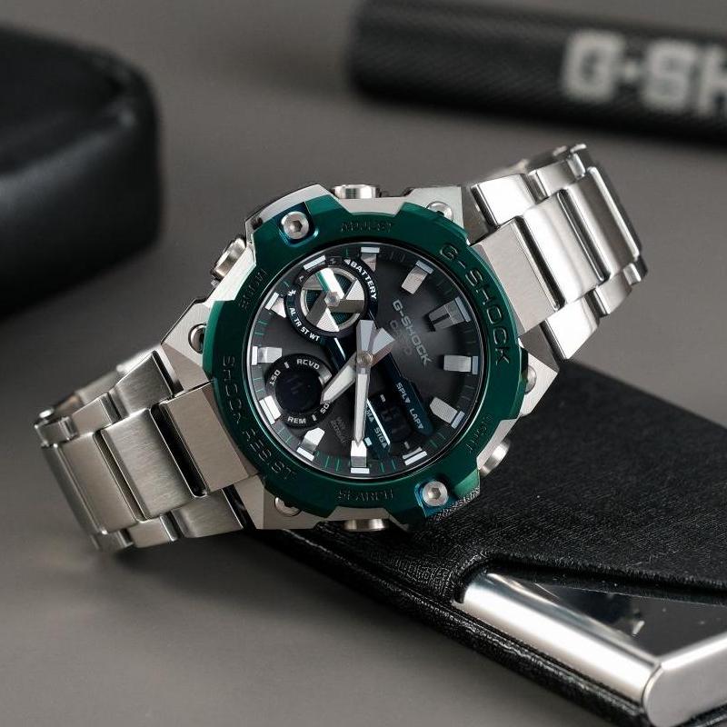 CASIO Men G-STEEL Series Black Watch GST-B400CD-1A3 GST-B400CD-1A3