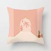 New Abstract Landscape Pillowcase Nordic Desert Plant Home Cushion Cover
