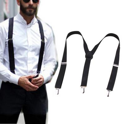 Bretelles pour hommes, noir, 23mm, dos en Y, pantalon de motard robuste, Snowboard