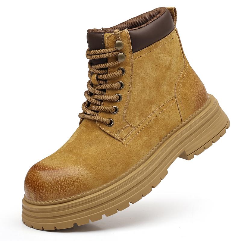 

Повседневные мужские ботинки Высококачественные осенне-зимние стили Для работы или офиса Уличная мода Толстая подошва Теплая обувь Новые 44