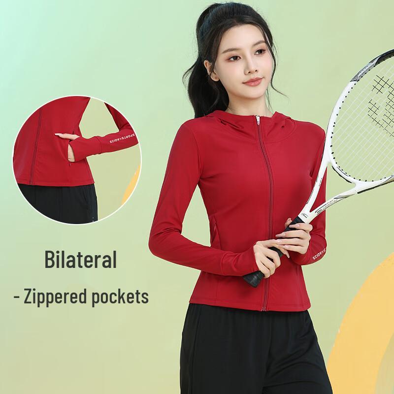 Women's Hooded Quick-Dry Fitness & Yoga Jacket