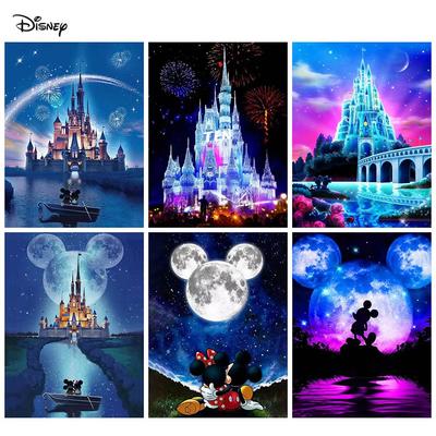 Castl Diamond Painting Mickey Maus Kreuzstich Minnie Maus Vollrund Stickerei Cartoon Mosaik Neuankunft Heimdekoration