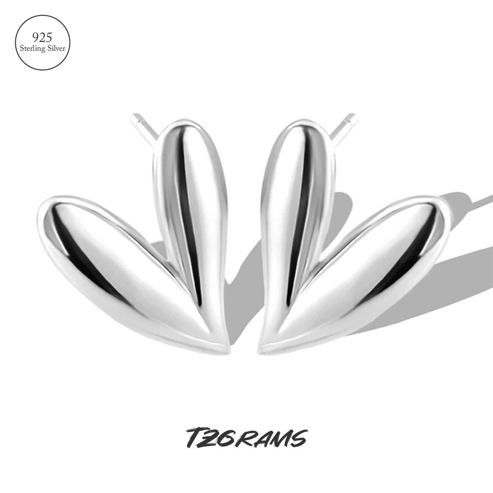 

Простые серьги-гвоздики неправильной формы в виде сердца из стерлингового серебра 925 пробы, простые серьги, модные украшения, летние аксессуары, элитный бренд