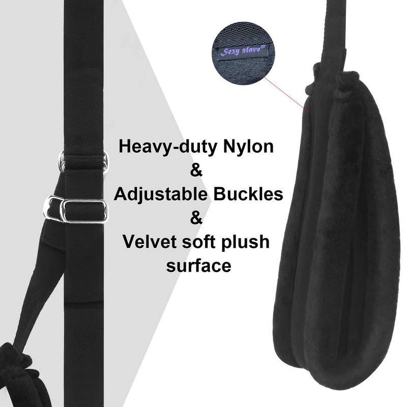 New Door Sex Swing with Seat Bondage Bondage Adjustable Straps Hanging Love Slings for Women Couples SM Adult Sex Game Products