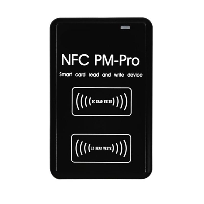 

Portable PM-Professional Card Duplicator Card Copier Supports 125KHz to 13.56MHz Frequencies with USB Data Cable 1