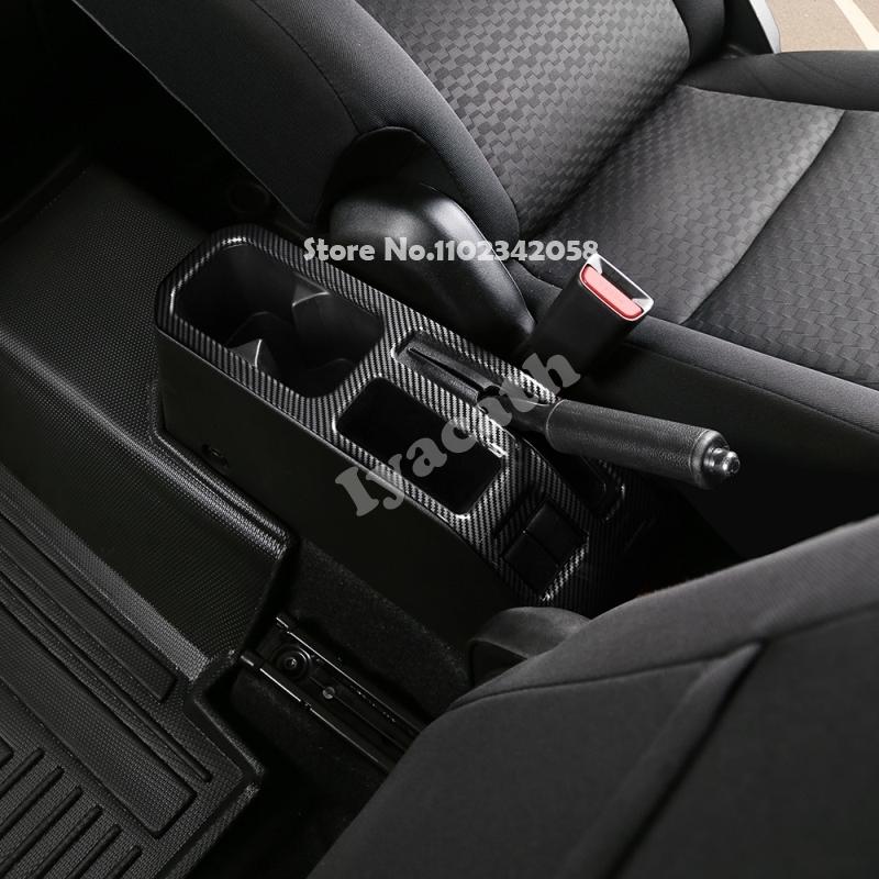 RHD FOR SUZUKI Jimny Nomade 5 Door /SIERRA 3 Door 2025 2026 ABS Carbonfiber Handbrake Button Panel Frame Interior Accessories