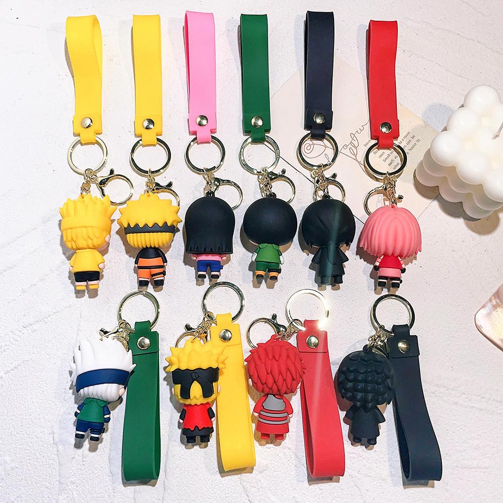 Naruto Cute Soft Rubber Keychain Collectible Key Accessory Perfect Gifts For