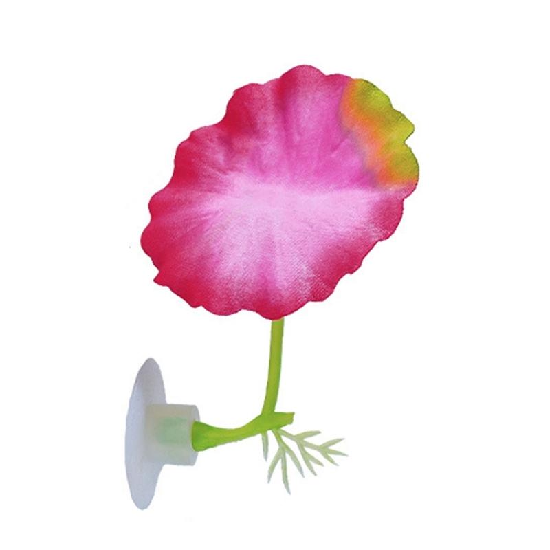 3Pcs Water Plant Leaves for Fish Tanks Aquarium Decorations Beautiful Appearance Artificial Plant Leaves Multicolored