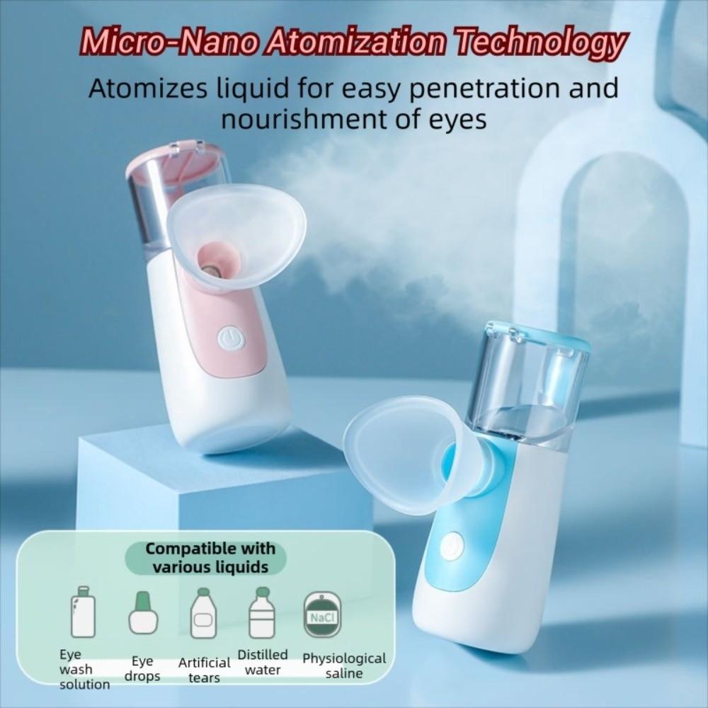 Rechargeable Mini Cool Mist Humidifier Long-Lasting Desktop Spray Humidifier Outdoor Use