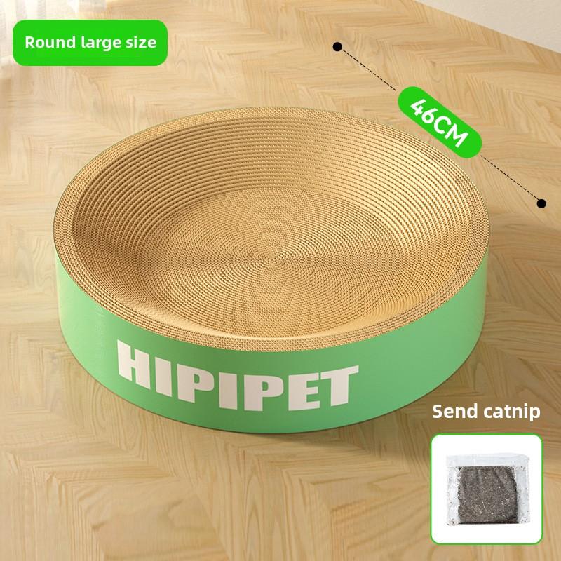 Cat Oversized Big Mac English Logo Cat Scratching Board Wear-resistant and Scratch-resistant Corrugated Cat Litter Integrated Pet Cat Toy