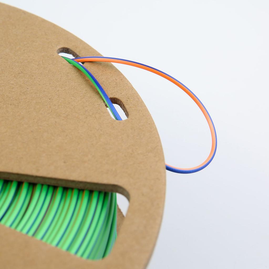 Factory Direct 3D Silk Printing Filament Hot Sale 1.75mm Two-Color or Three-Color PLA Plastic Rods