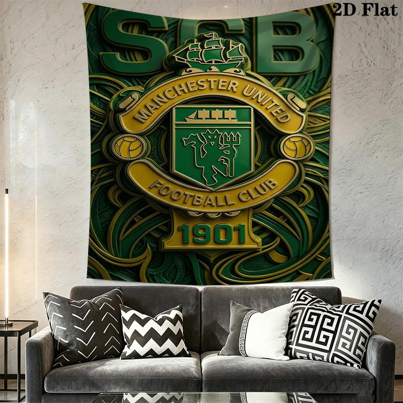 Manchester United Century Glory Threepiece Set 1 Duvet Cover 2 Pillowcase Without Core Soft And Comfortable Duvet Cover And Pillowcase