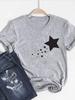Print T Shirt Short Sleeve Summer Top Fashion Clothes Unisex Dinosaur Animal Trend Clothing Gray Basic Tee Graphic Tshirt