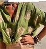 European & American Graphic Print Long Sleeve Women's Button-Up Shirt - Autumn Style