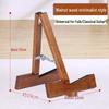 Supporto per Chitarra in Legno Massiccio - Porta Musica Verticale Folk & Classica