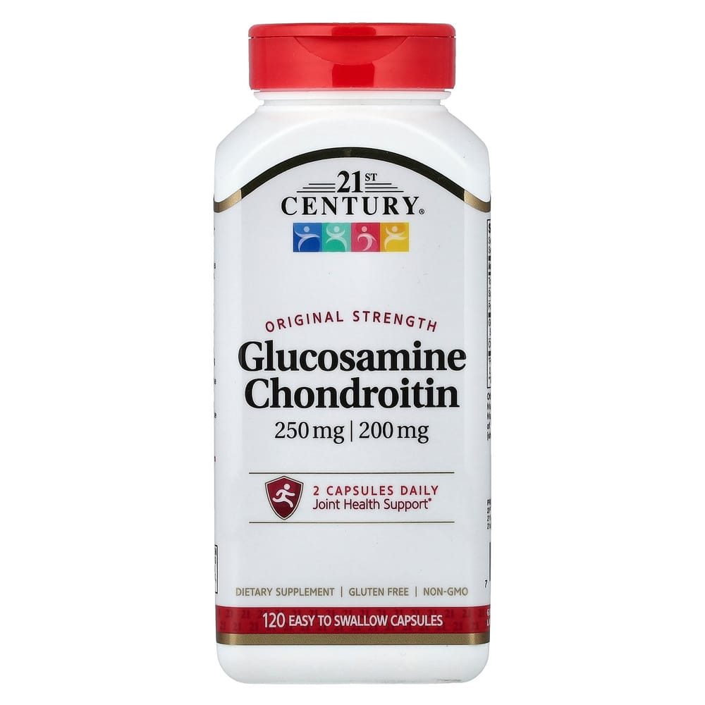 21st Century Sentry Glucosamine/Chondroitin Original Strength Easy Swallow Capsules, 120 Count