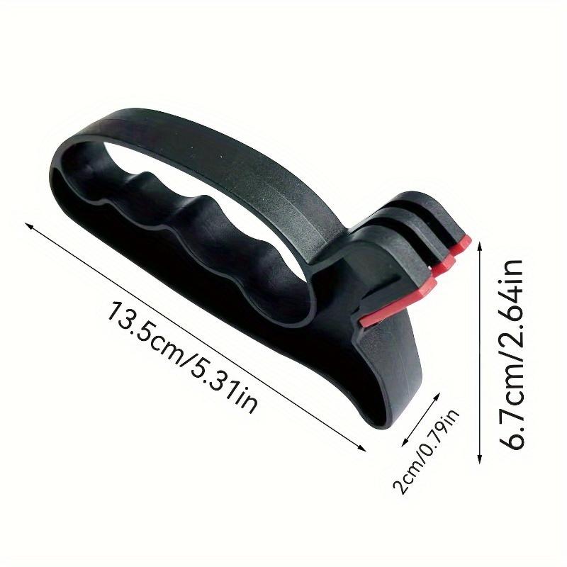 Leichter Ergonomischer Multifunktions-Messer- und Schärschere, V-Schliff Schärfsystem, Rechtshänder, mit Anleitung