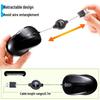 Sanwa Wired Ret Retractable Silent Mouse MA8