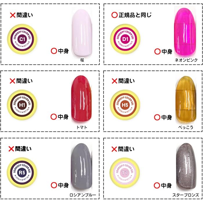 Reasonable Color Gel Set of 10 Colors Popular Colors for Gel Nails Registered Cosmetics Cheap Resin Colorant