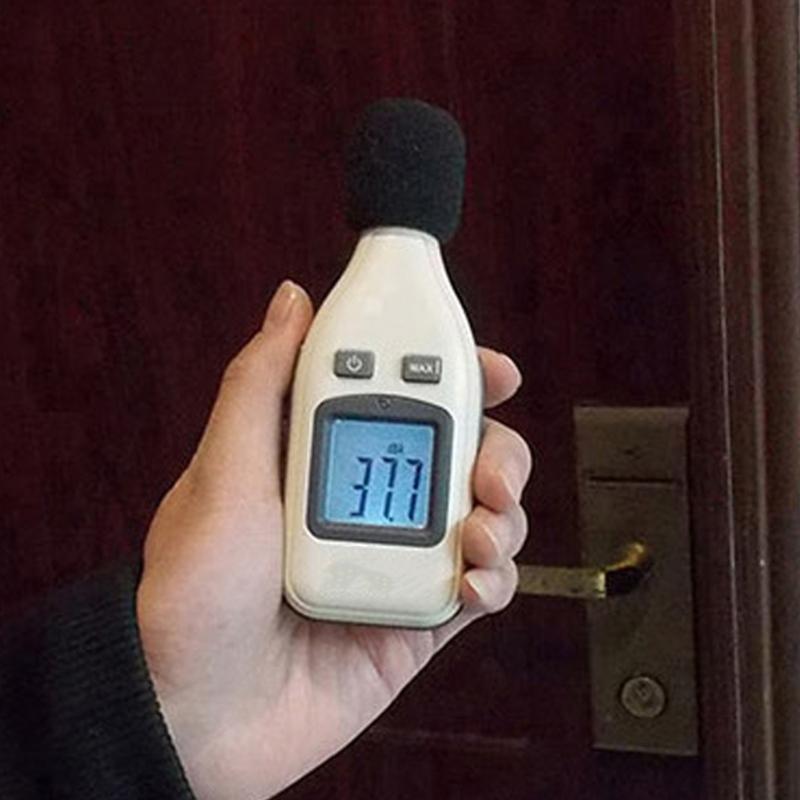 Digital Decibel Meter Sound Level Reader Sound Meter for Accurate Noise Measurement in homes  Office Construction site 