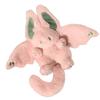 Plüsch Hasenpuppe Weich Niedlich PP Baumwollfüllung Flügel Langer Schwanz Design Stofftier Hase Spielzeug für Kinder Erwachsene Rosa