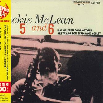 

CD JACKIE MCLEAN - 4,5 And 6 VICJ41058 VICTOR Japan Obi Jazz Used
