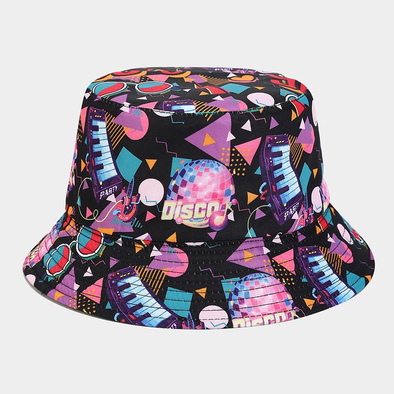 

Ретро-шляпа рыбака 80-х 90-х годов, панама с принтом, унисекс, двухсторонняя, защита от солнца, для улицы