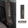 BQVLT1 Car Seat Belt Shoulder Cover Protection Pads Safety Belt Accessories For Alfa Romeo GT Stelvio F1 Brera Volante Tonale Gloria