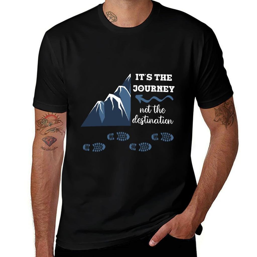 Its The Journey Not The Destination Tshirt Standard Fit Solid Tee Shirt
