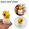 1 Pack 6.5Cm 3D Printed Eco-Friendly Pla,Yes No Button Fidget Toy, Novelty Desk Gadget